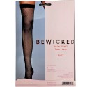 Nylon Fishnet Thigh Highs - BLK / OS