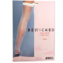 Nylon Fishnet Thigh Highs - WH / OS