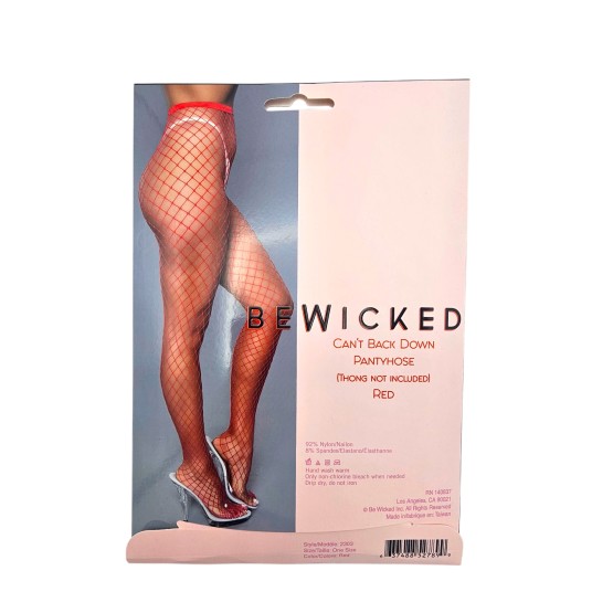 Can't Back Down Pantyhose - RD / OS