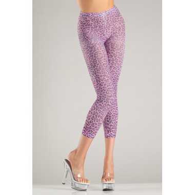 Pink Leopard Pantyhose - PK / OS