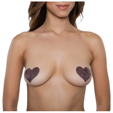 Heart Nipple Cover - TAN / OS