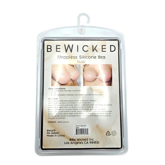 Strapless Silicone Bra - ND / D