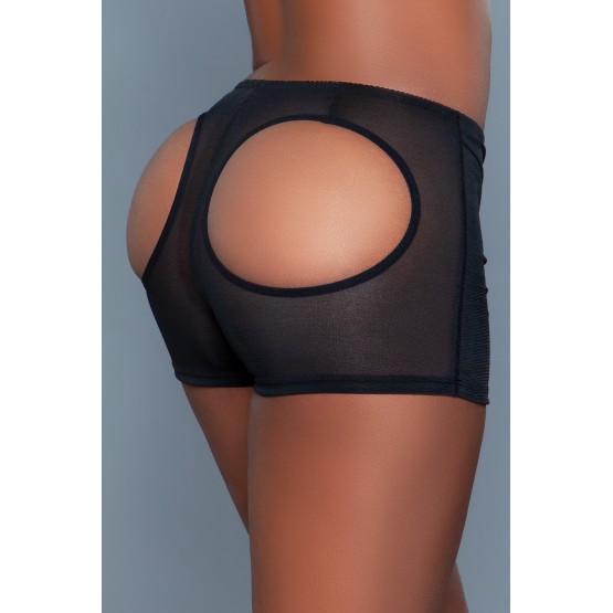 Butt Booster Boyshort - BLK / S