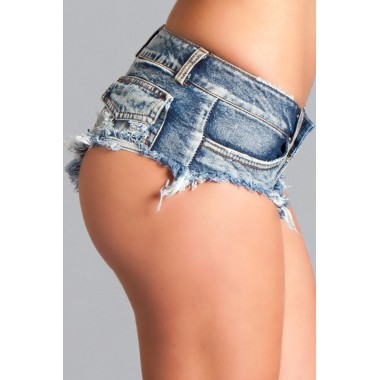 Back Up Booty Shorts - BL / M