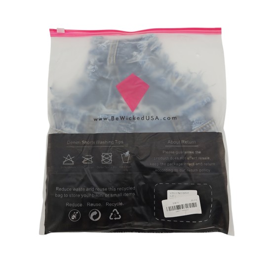 Back Up Booty Shorts - BL / L