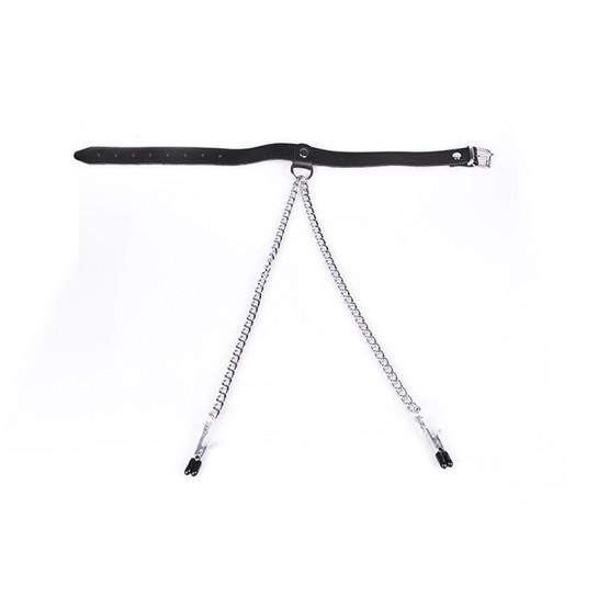 Collar - Nipple Play - Black