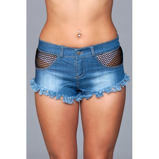 Such a Catch Denim Shorts - BL / M