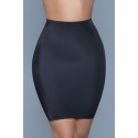 Slimin' Shapewear Slip Skirt - BLK / 1X/2X