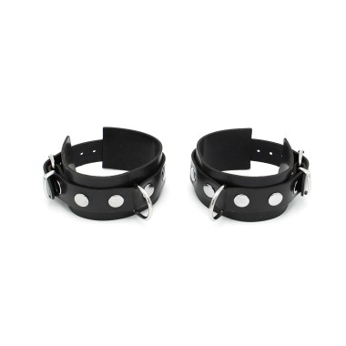 Rubber Handcuffs Black