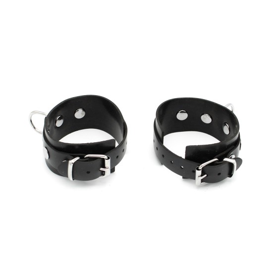 Rubber Handcuffs Black