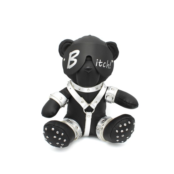 EDDY BDSM teddy Silver B-itch