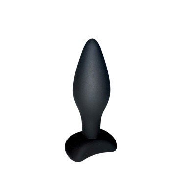 Silicone Anal Plug Small Black