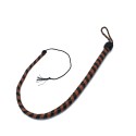 Leather Whip Black & Brown 90 cm