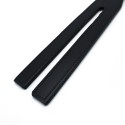 Black Leather Y-Split Paddle