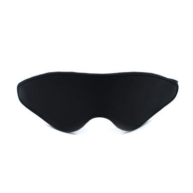 Black Leather Blindfold