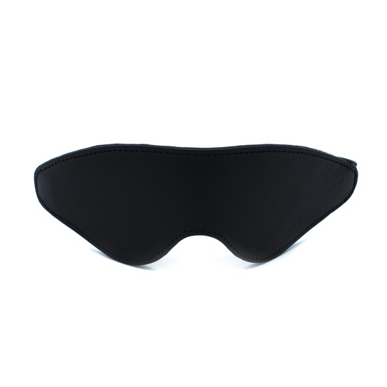 Black Leather Blindfold