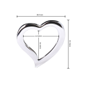 Heart-Shaped Nipple Clamps Tinkling Bells & Leather Harness