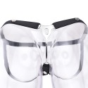 Male to Female Chastity Plate with Belt