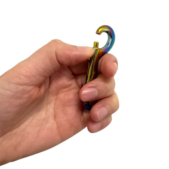 Double Snap Hook Rainbow