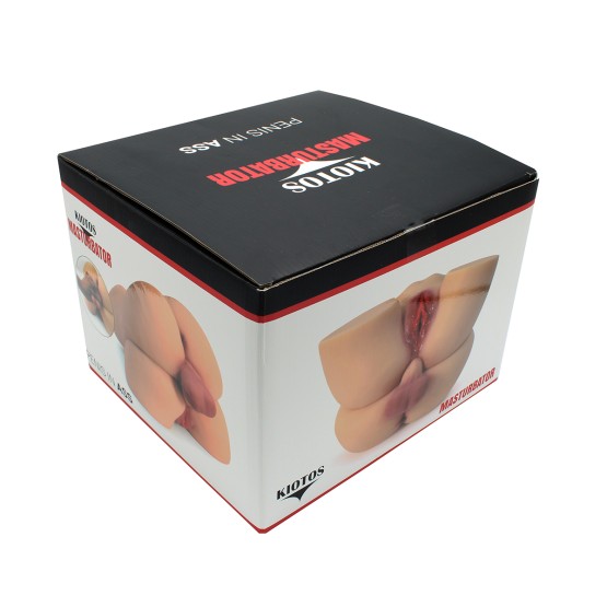 Kiotos Masturbator Penis in Ass & Pussy