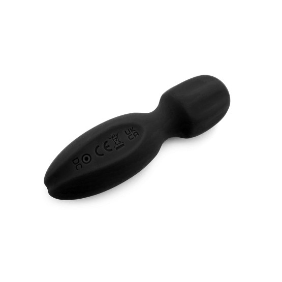 Pixey 2GO Black Mini Wand Vibrator | Compact & Krachtig