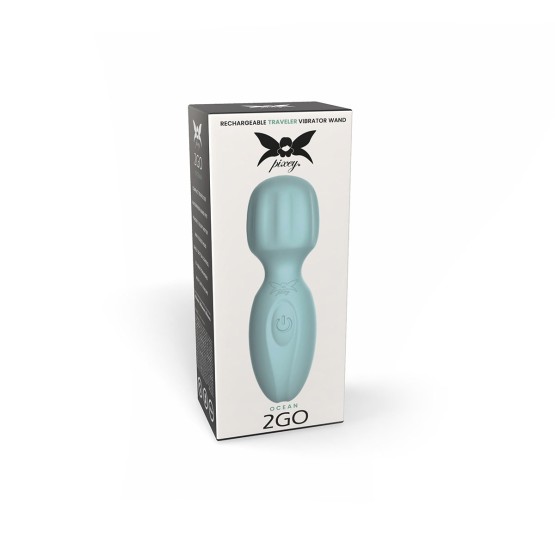Pixey 2GO Ocean Mini Wand Vibrator | Compact & Krachtig