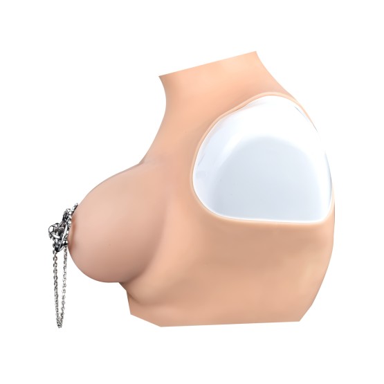 Flaming Skull Nipple clamps