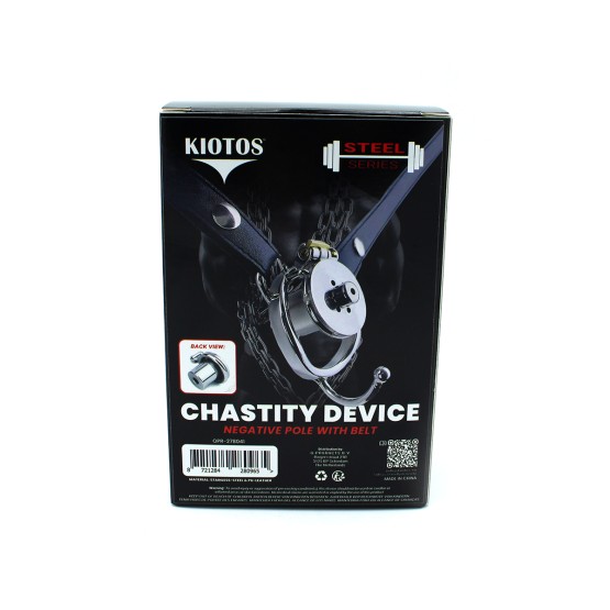 Chastity Device Negative Pole with Belt