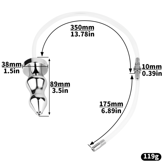 Urethral Sound to Anal Plug