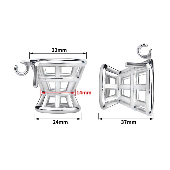 Chastity Device Cone Cell with Belt