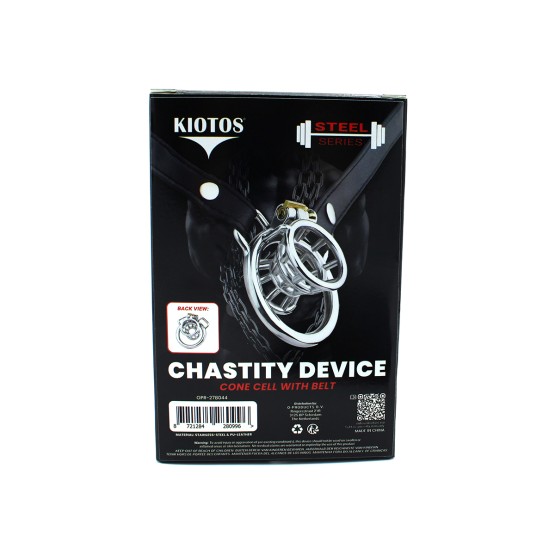 Chastity Device Cone Cell with Belt