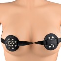 Spiked Breast Binder with Closed-Center Sharp Spikes