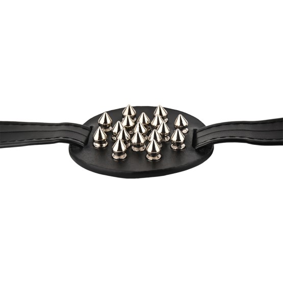 Spiked Breast Binder with Closed-Center Sharp Spikes