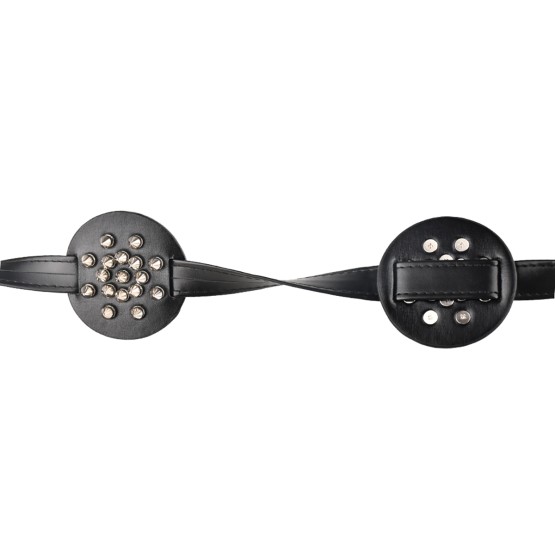 Spiked Breast Binder with Closed-Center Sharp Spikes