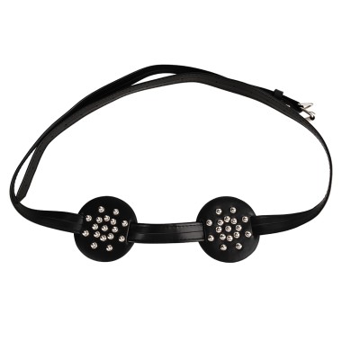 Spiked Breast Binder with Closed-Center Rounded Nobs