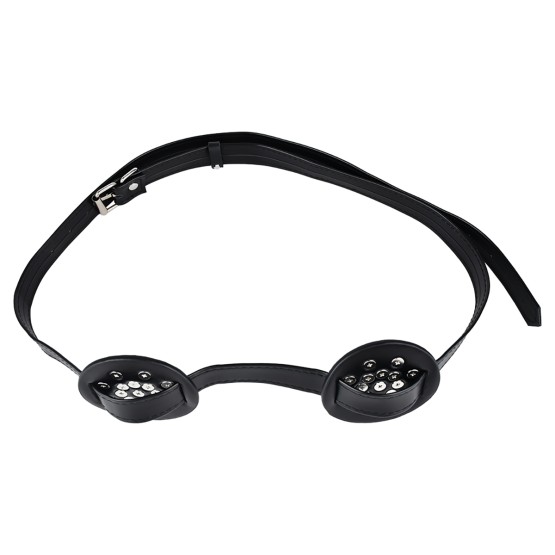 Spiked Breast Binder with Closed-Center Rounded Nobs