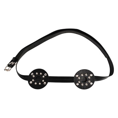 Spiked Breast Binder with Open-Center Rounded Nobs