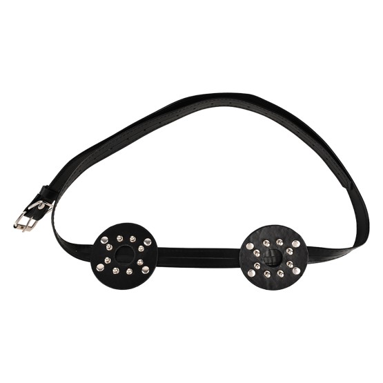 Spiked Breast Binder with Open-Center Rounded Nobs