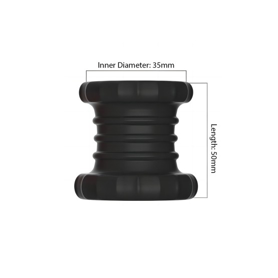 Silicone Cockring & Ball Stretcher Ultra