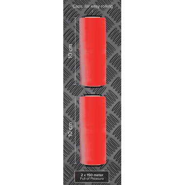 Kiotos Bizarre - Plastic Pleasure - Red - 2 Small Rolls