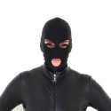 Black BDSM Hood Classic 3 Hole