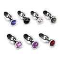 Jewel Buttplug - Small Black