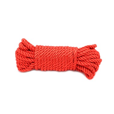 Deluxe Bondage Rope 10 M - Red