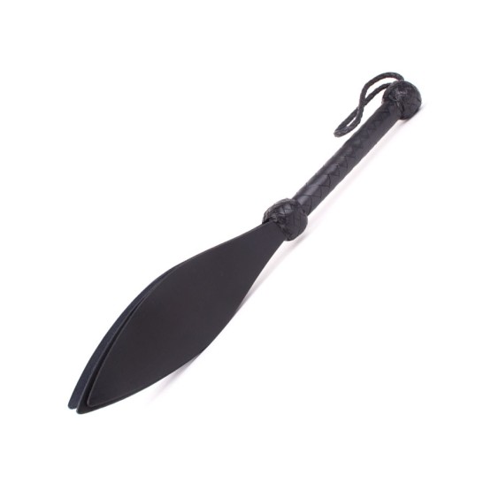 3-Fold Spade Slaper - Black Leather