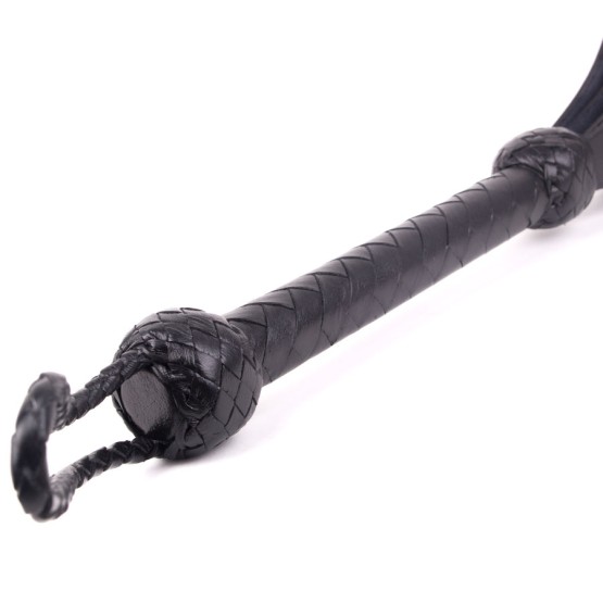 3-Fold Spade Slaper - Black Leather