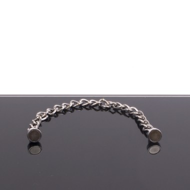 Magnetic Nipple Pinchers with polished chain