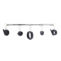 Spreader Bar deluxe set - Black Leather