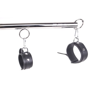 Spreader Bar set - Black Leather