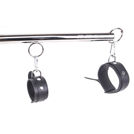 Spreader Bar set - Black Leather