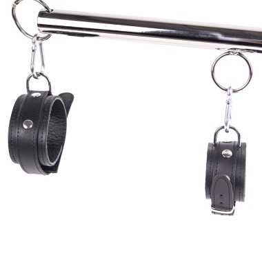 Spreader Bar set - Black Leather